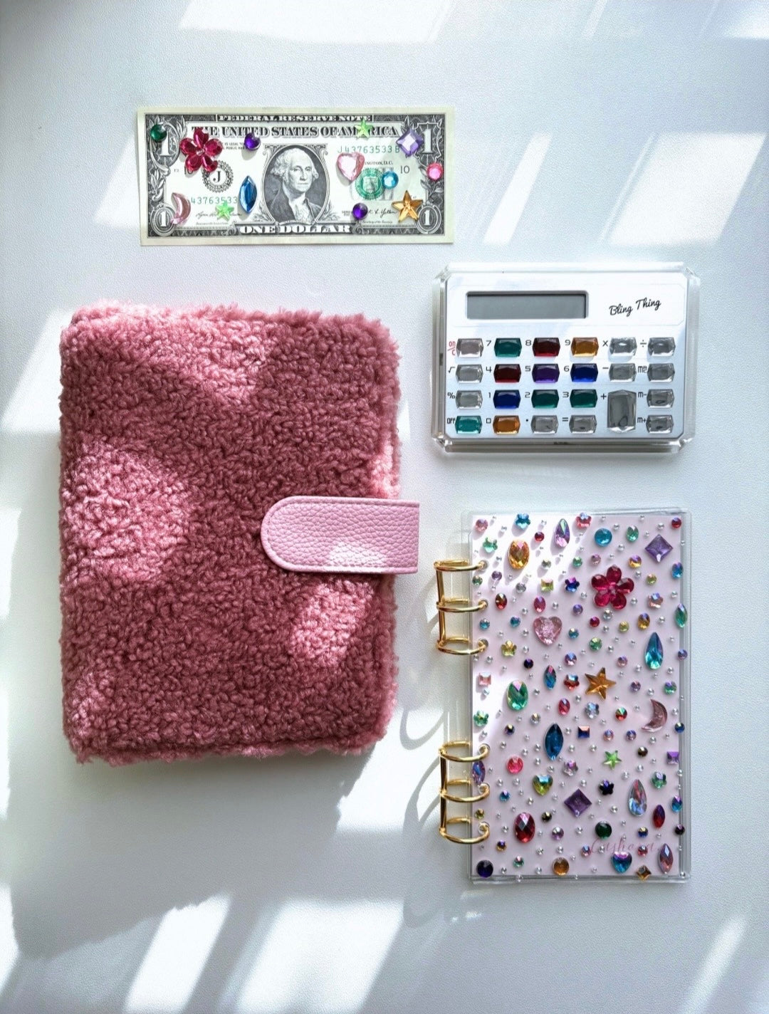 Limited Edition — Pink Sherpa Binder