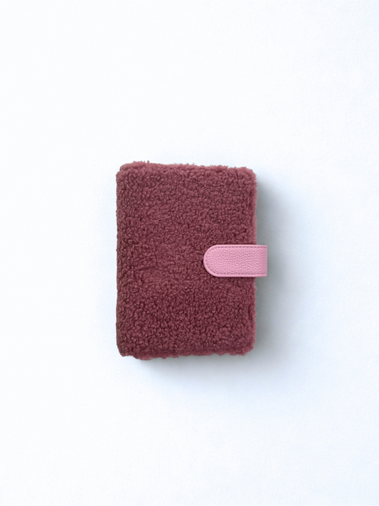 Limited Edition — Pink Sherpa Binder