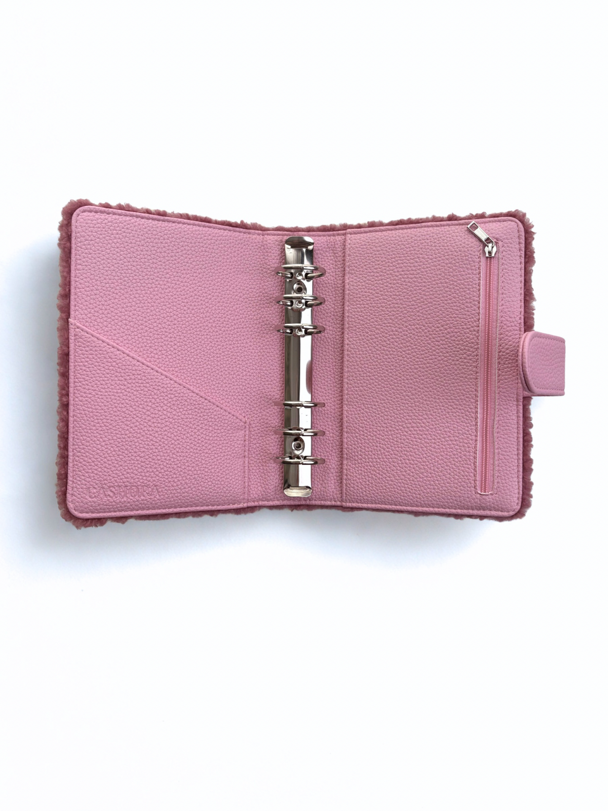 Limited Edition — Pink Sherpa Binder